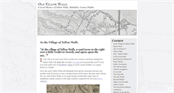 Desktop Screenshot of oldyellowwalls.org