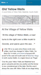 Mobile Screenshot of oldyellowwalls.org